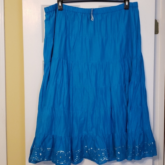 plus size peasant skirts